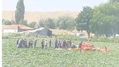 Ankara'da Eğitim Helikopteri Kaza Kırıma Uğradı! MSB'den İlk Açıklama Geldi