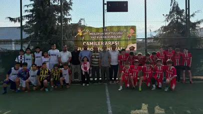 Merzifon’da Dostluk Turnuvası Heyecanı