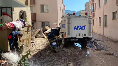 Amasya'dan Sel Bölgesine Acil Destek