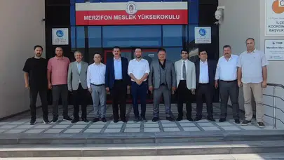 MHP Merzifon İlçe Teşkilatından Resmi Kurumlara Ziyaret