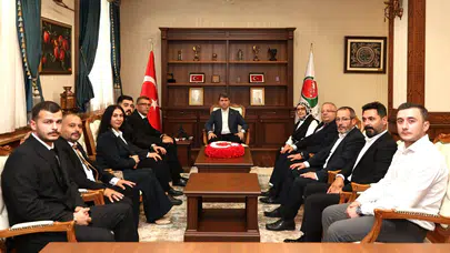 MHP Amasya’dan Vali Bakan’a Ziyaret!