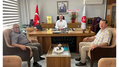 Huzurevi Müdüründen Müftü Yalçınkaya’ya Ziyaret
