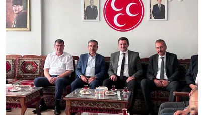 Türkiye Kamu-Sen Genel Başkanı Kahveci’den MHP Merzifon’a Ziyaret