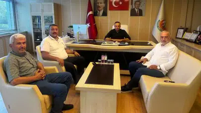 Aktaş’tan Parlak’a Kritik Ziyaret: Soğan, Patates ve Ayçiçeği Alımları Görüşüldü