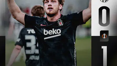 Beşiktaş Zorlu Deplasmandan Galibiyetle Dönüyor