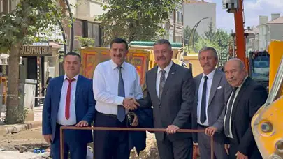 Başkan Alp Kargı, MHP Heyetine Dev Projeyi Yerinde Anlattı