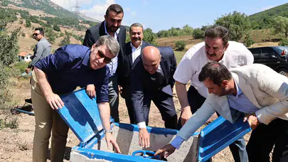 Amasya'da 190 Dekar Arazi Suyla Buluştu!