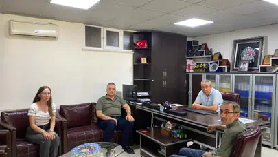 Vekil Çilez'den Haber Merkezimize Ziyaret!