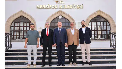 Başkan Alp Kargı Konuklarını Ağırladı