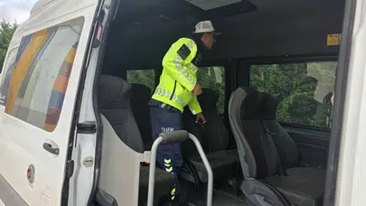 Merzifon’da Jandarmadan Servis Denetimi!
