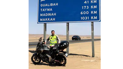 Engel Tanımadılar: Merzifon’dan Motosikletle Medine’ye Vardılar!