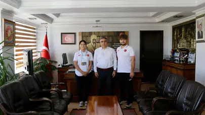 2 Altın 1 Gümüşle Merzifon’a Döndü!
