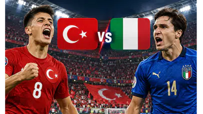 Türkiye-İtalya Dev Maçı Yarın Akşam!