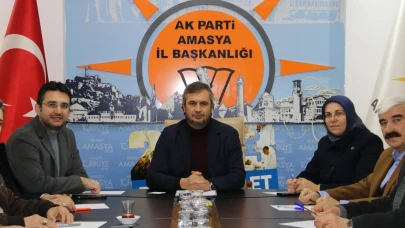 AK Parti Amasya İl Yürütme Kurulu Toplandı
