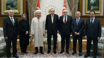 Cumhurbaşkan'ı Erdoğan’dan Amasya'lı Başkan’a Kabul