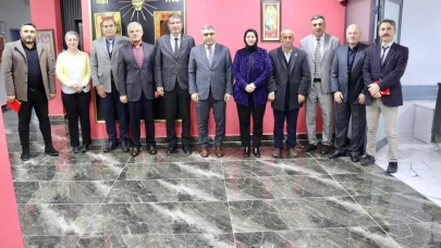Merzifon'da Sosyal Yardım Çalışmalarına Plaketli Teşekkür