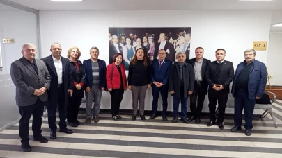 CHP Merzifon Teşkilatından Başkan Özyol’a Ziyaret