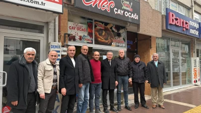 Amasya MHP’den Esnafa Ziyaret