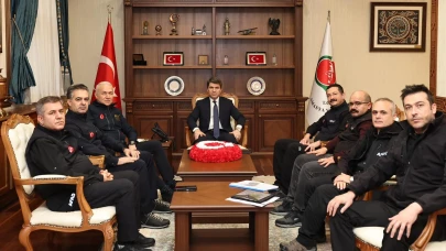 AFAD Heyetinden Amasya Valisi Önder Bakan’a Ziyaret