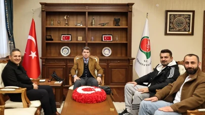Amasyaspor Yönetimi Valilikte