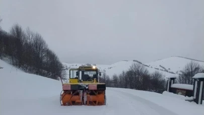 Amasya'da Kapalı Köy Yolu 100'e Yaklaştı!