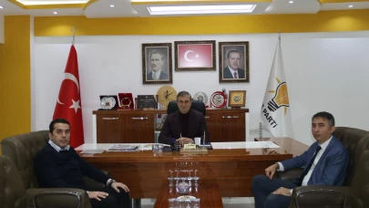 AK Parti Amasya İl Başkanlığı’nda Ziyaretler