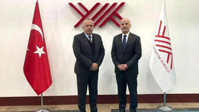Amasya'dan YÖK Başkanı Özvar’a Ziyaret