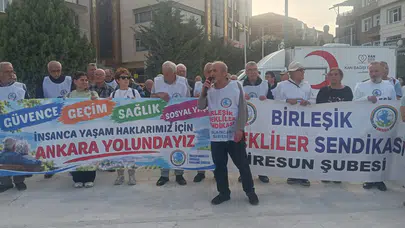 Merzifon’da Emeklilerden 50 Bin TL Maaş Talebi!