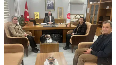 İlçe Sağlıktan Müftü Yalçınkaya’ya Ziyaret!