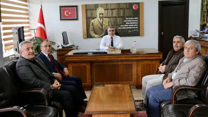 Caba ve Yönetiminden Devir Öncesi Kaymakamlık Ziyareti