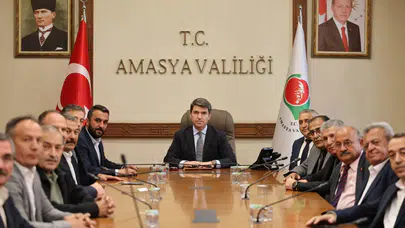 Amasya’nın Meclis Üyeleri Vali Bakan’la Buluştu!