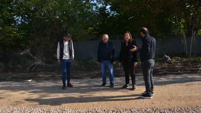 Gümüşhacıköy’de 2 Kilometrelik Sathi Kaplama Çalışması