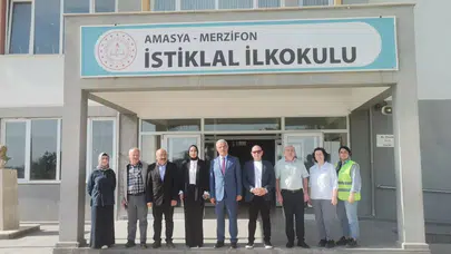 Merzifon’da Okullarda Güvenlik Mesaisi