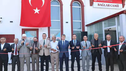 Suluova’da Bağlar Camii Törenle İbadete Açıldı!
