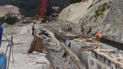 1 Milyar TL’lik Dev Proje! Heyelanla Kapanan Yol Yeniden Açılıyor