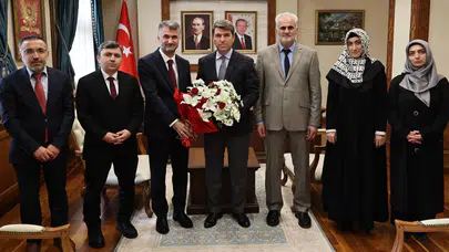 Amasya’da Din Görevlilerinden Vali Bakan'a Ziyaret