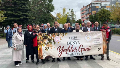 Çorum’da Yaşlılar İçin Anlamlı Yürüyüş!