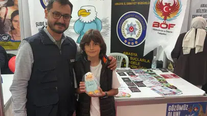 Amasya Emniyet Ekipleri Kitap Fuarında Görev Başında!