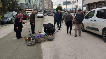 Elektrikli Bisiklet Kazası: 18 Yaşındaki Genç Yaralandı!