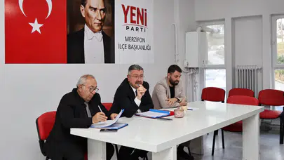 Yeni Başkanla İlk Toplantı Merzifon’da Yapıldı!