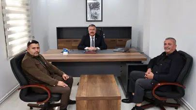 Başkan Kargı Konuklarını Ağırladı