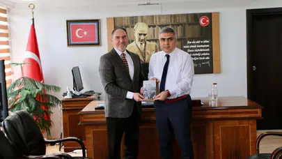 Merzifon Kaymakamı Karaaslan’a Din Görevlileri Haftası Ziyareti