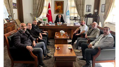 Merzifon’da Esnaf Odasından Başkan Kargı’ya Ziyaret!