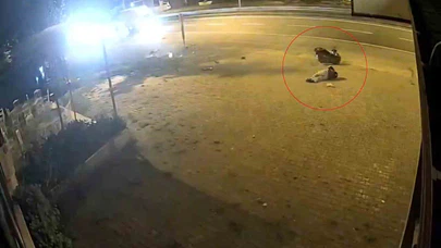 Motosiklet Levhaya Çarptı: 17 Yaşındaki Sürücü Yaralandı