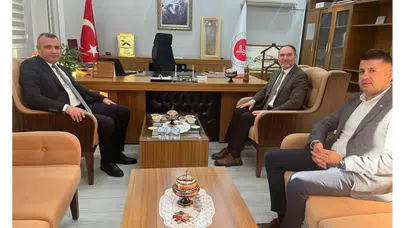 Kaymakam Yıldız’dan Müftü Yalçınkaya’ya Ziyaret!