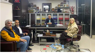 Merzifon TSO Adaylarından Haber Merkezimize Ziyaret