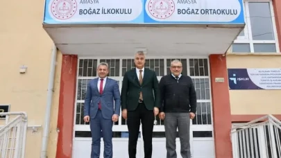 Amasya İl Milli Eğitim Müdürü Katipoğlu Sınıflarda