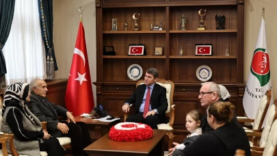 Amasya'da Şehitlerin Emanetleri Baş Tacı Edildi