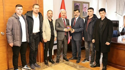 Çorum Valisi Ali Çalgan, Safran Heyetlerini Kabul Etti