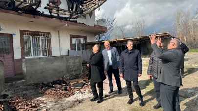 CHP Merzifon Köylerinde Acıya Ortak Oldu
